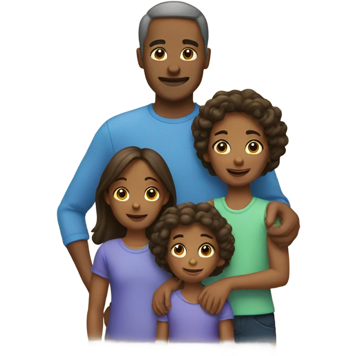 Family of eight emoji