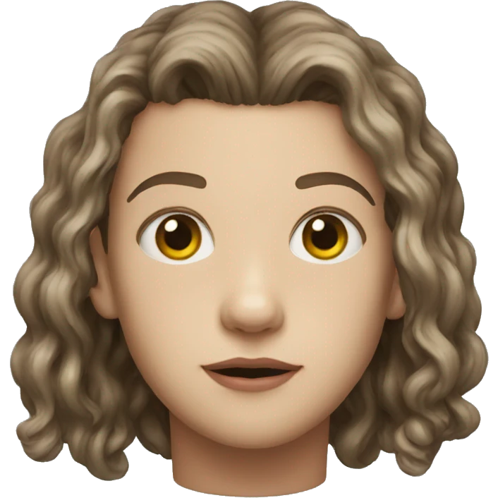 Eleven from stranger things emoji