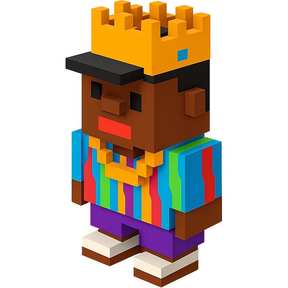 The Notorious B.I.G. rapper emoji