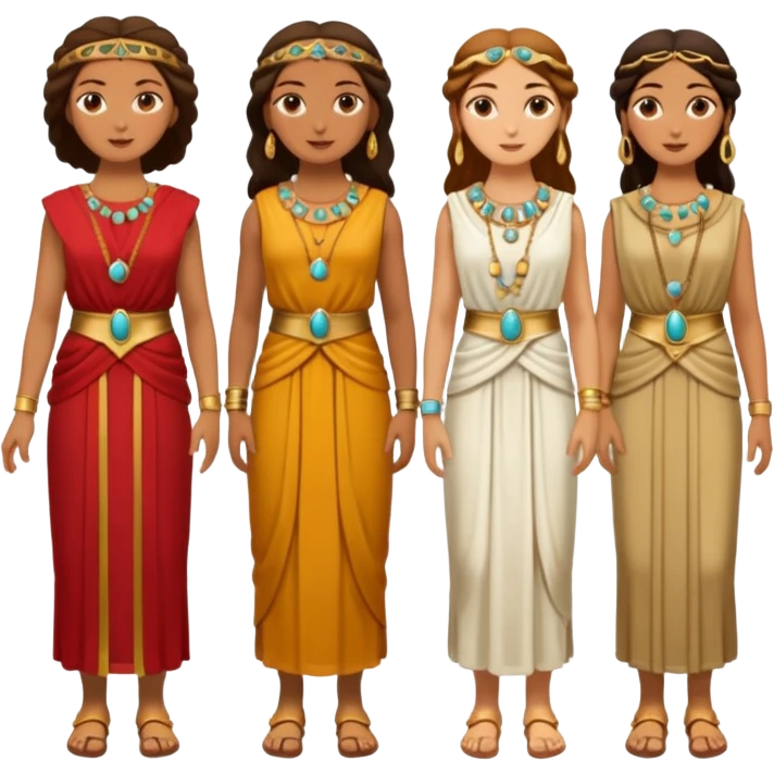 mujer cartagineses y romanos cuerpo entero emoji