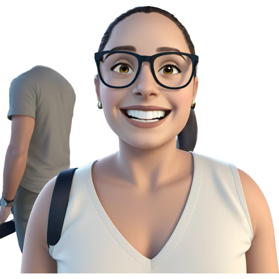 smiling outdoors at night emoji