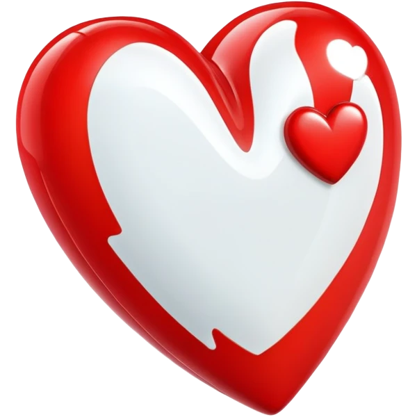 red heart emoji