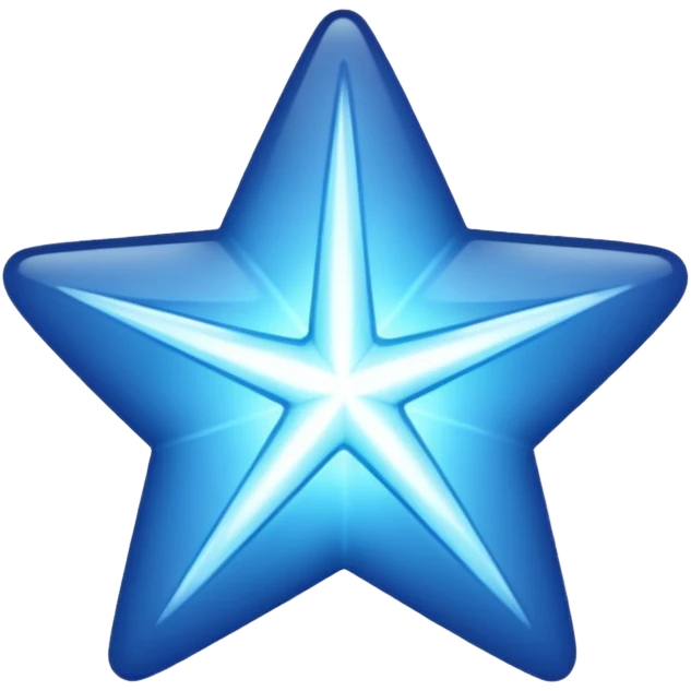 blue star emoji