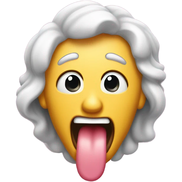 tongue out  face shaking  emoji