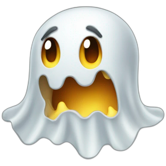 Fantasma con corona emoji