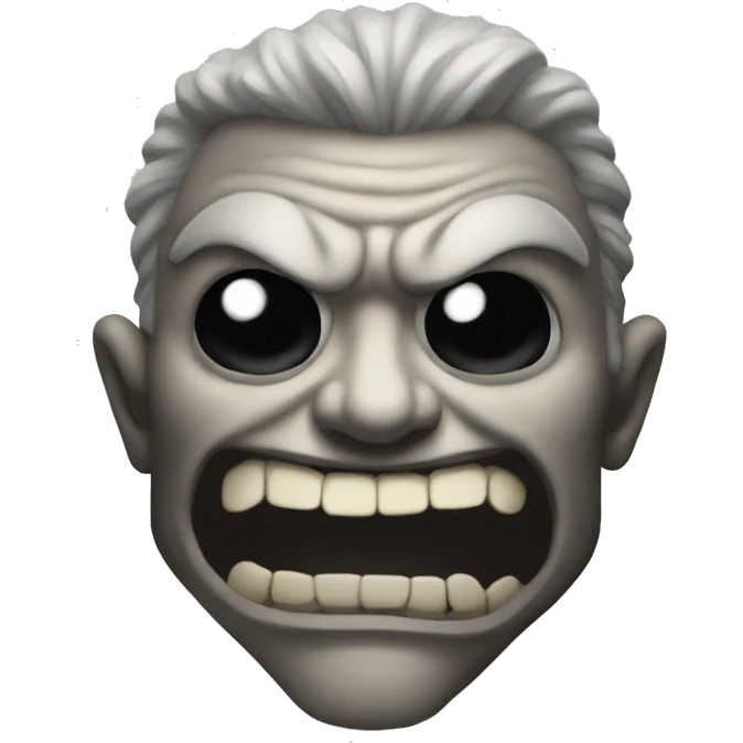 Ominous demon emoji