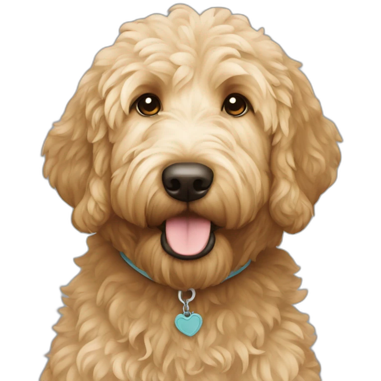 Goldendoodle emoji