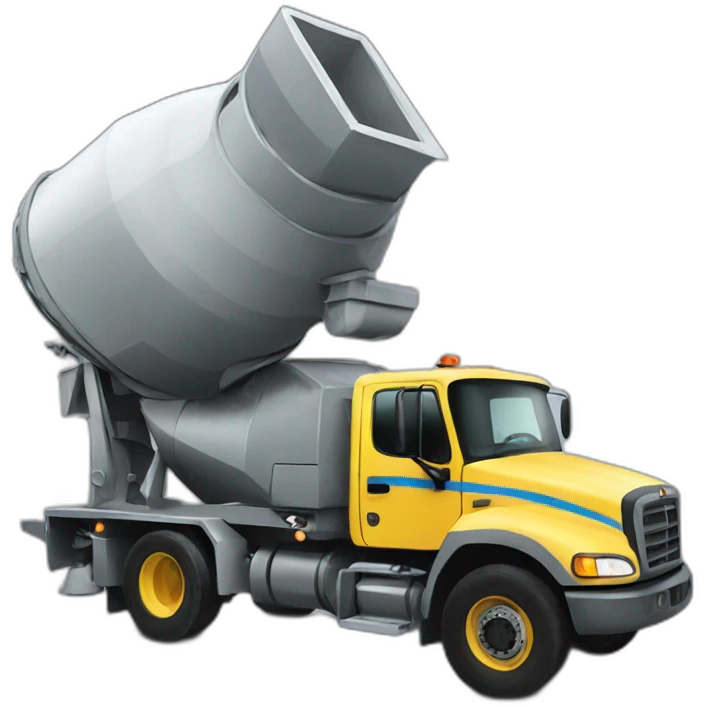 Ciment mixer emoji