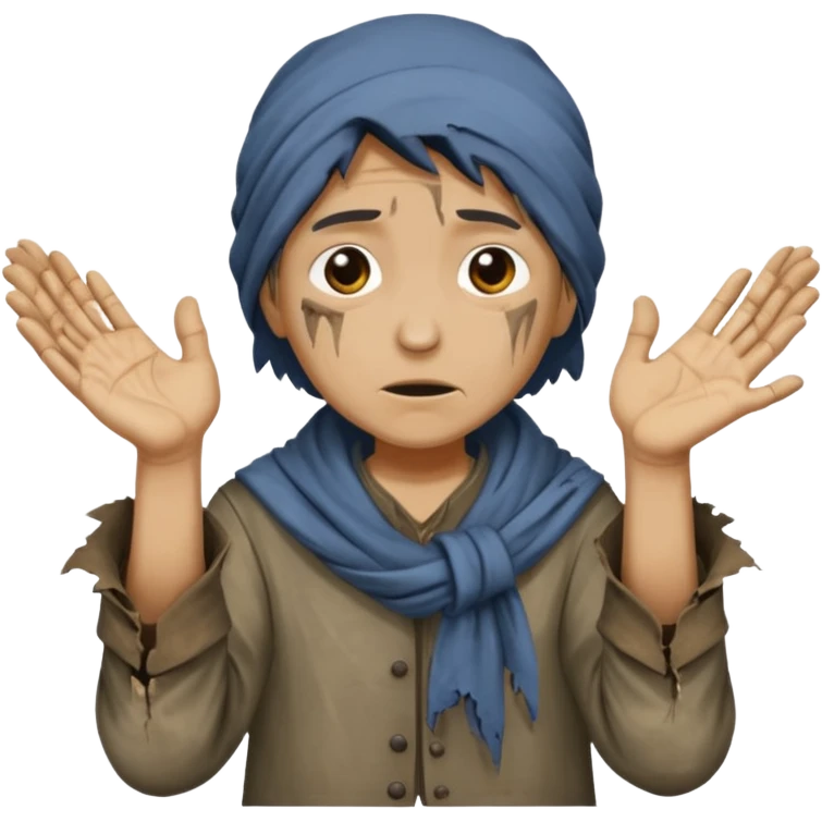 Person begging emoji