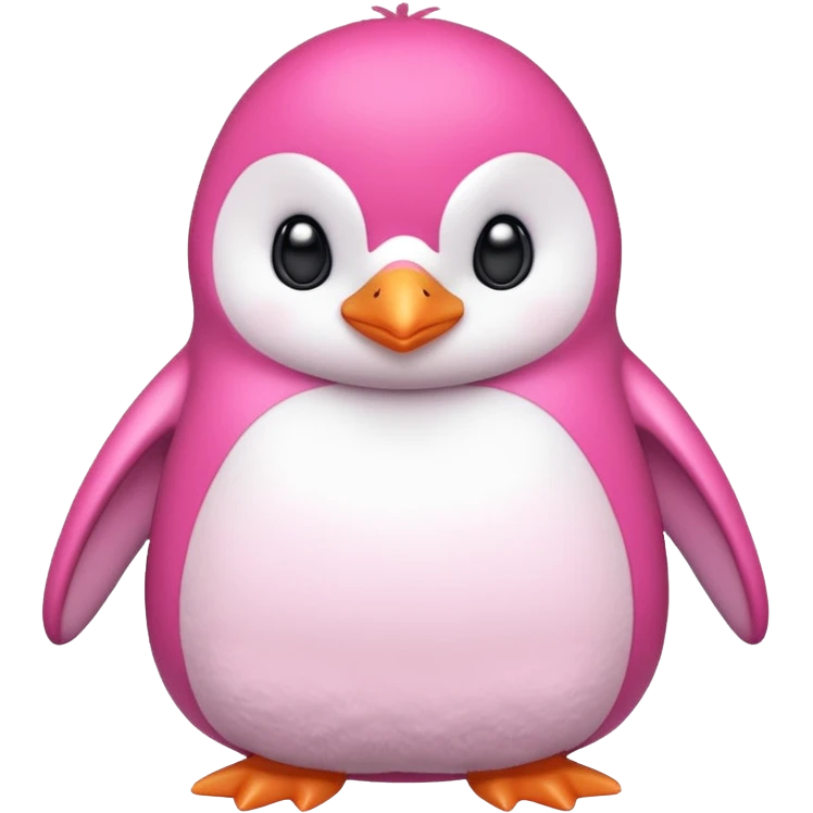 pink penguin emoji