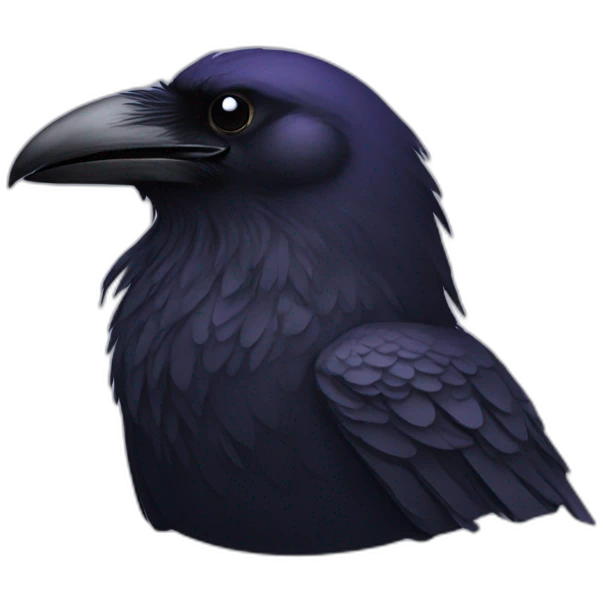 Raven emoji