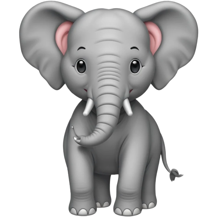 elephant whole body emoji