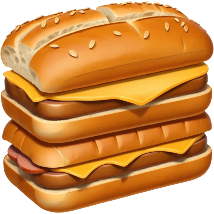 bread for sausage no sausage in it emoji