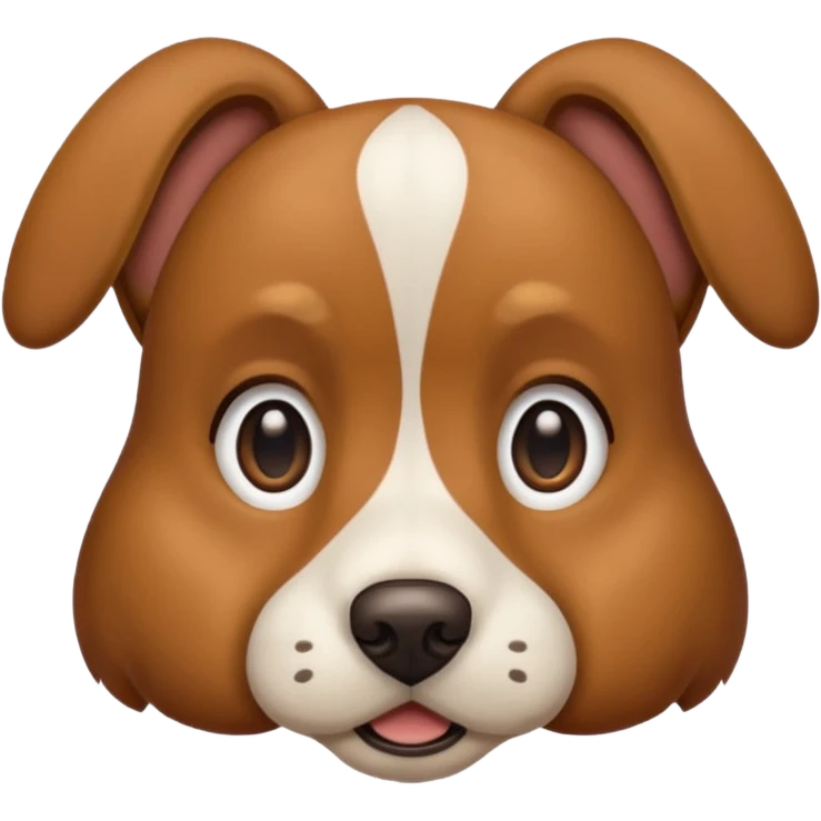 A dog looking sideways emoji