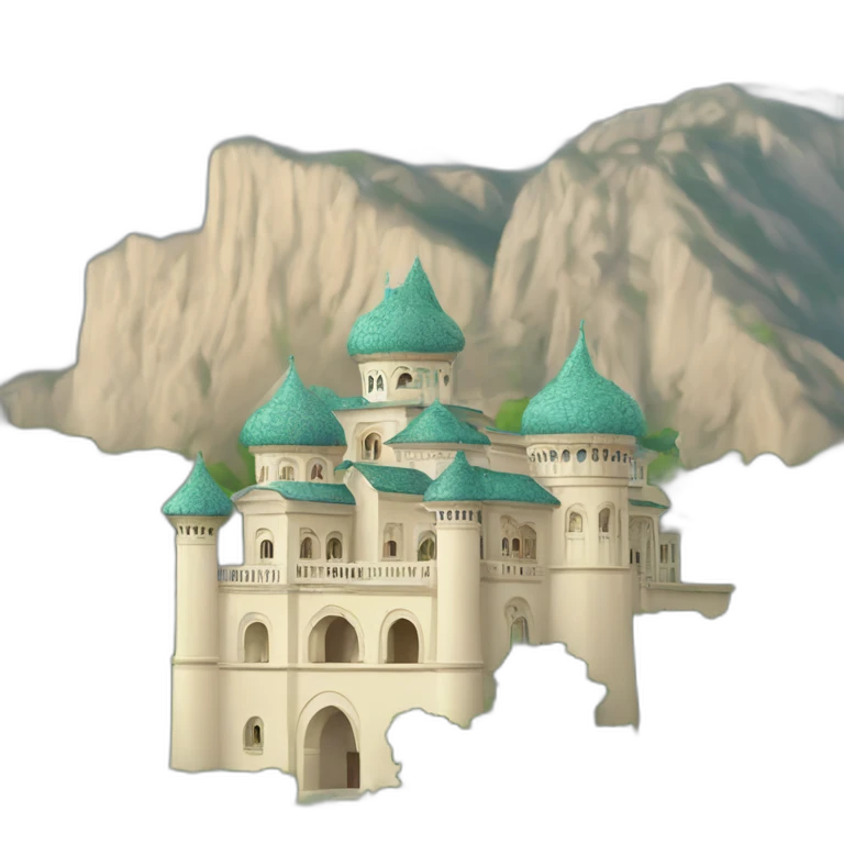 Khan palace in Bakhchisaray emoji