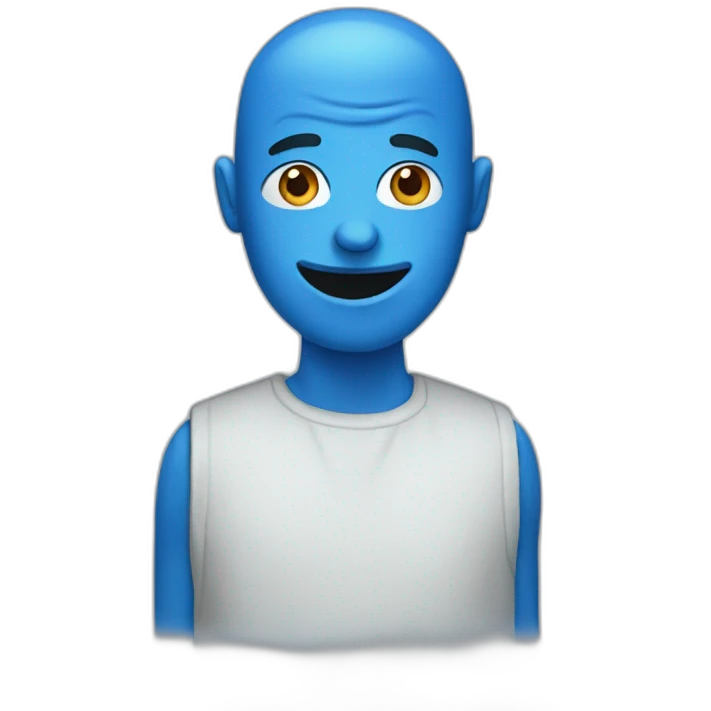blue guy emoji