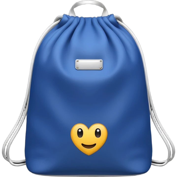 sac a dos de sport noir sans motif et uni emoji