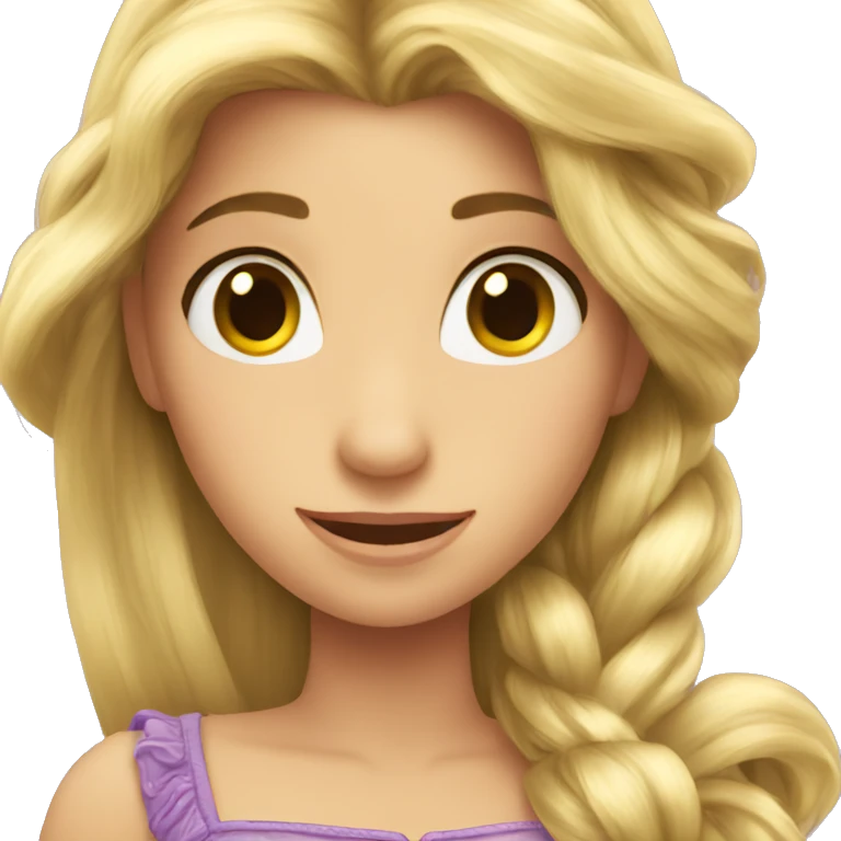 Rapunzel emoji