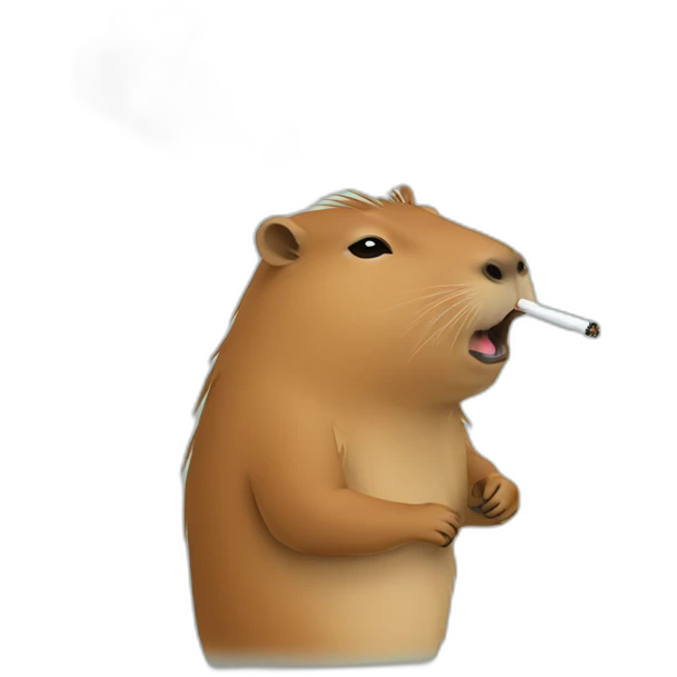 capybara smoking emoji