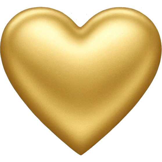 gold heart  emoji