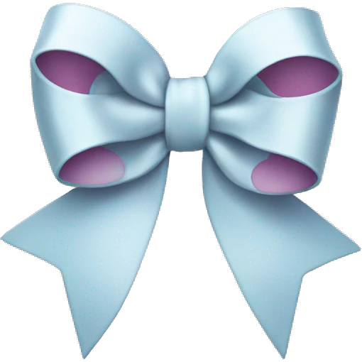 A cure bow emoji