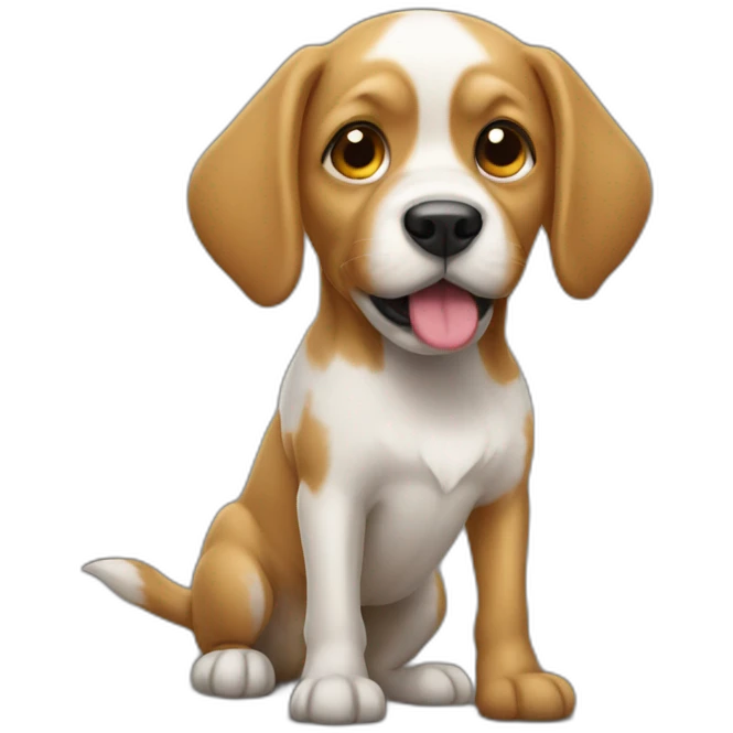 dog-pees emoji