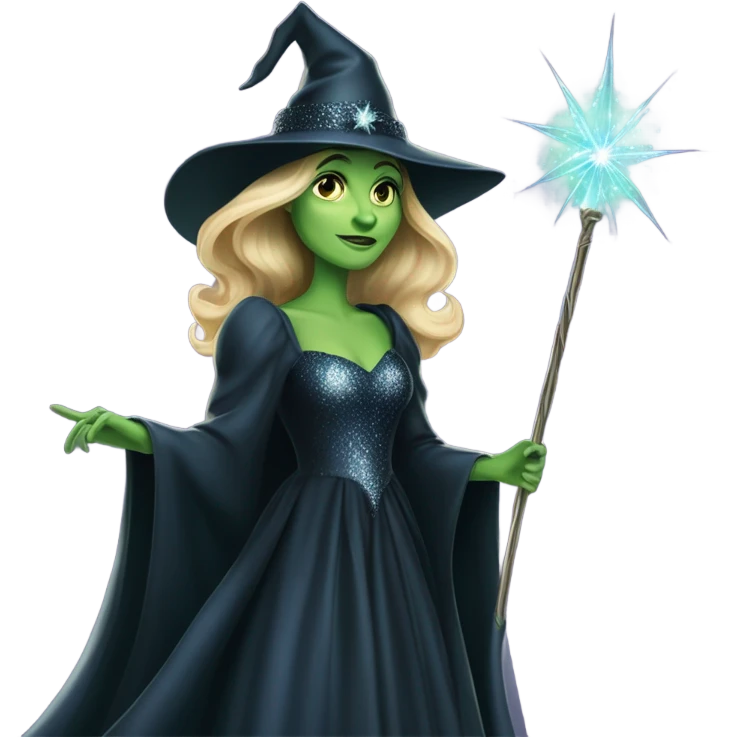 Glinda evil Elpba good emoji