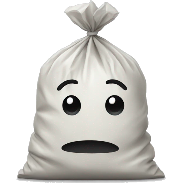 Plastic bag emoji