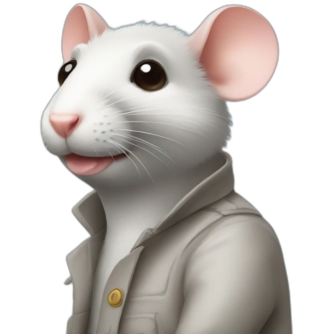 Parisian rat emoji