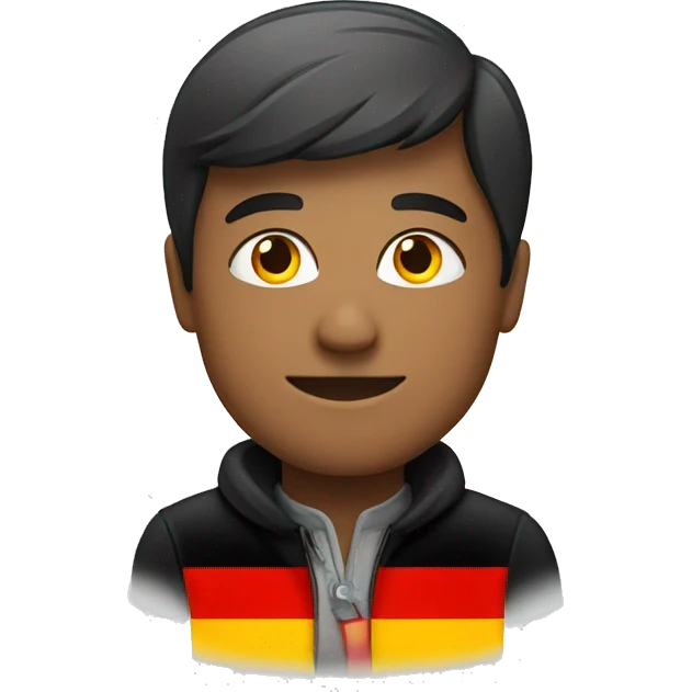 Person in German flag emoji