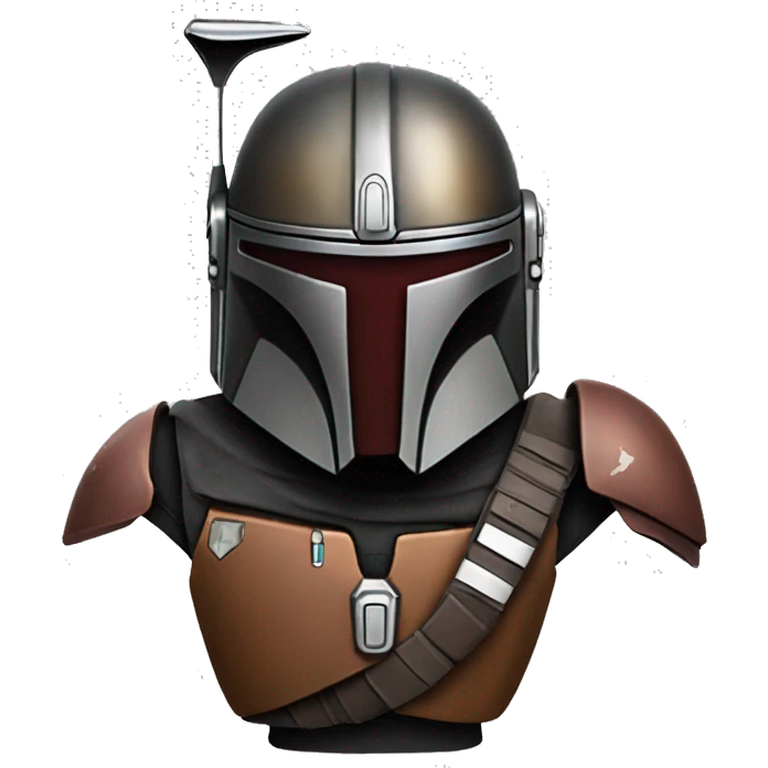 mandalorian from star wors emoji