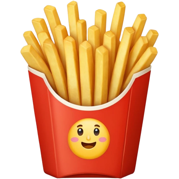 french fries emoji