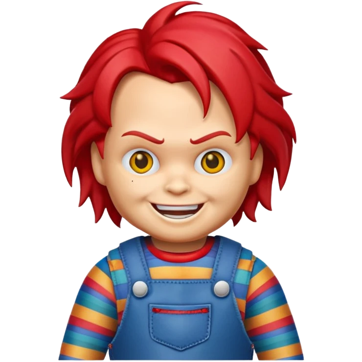 Un emojin de chuky emoji