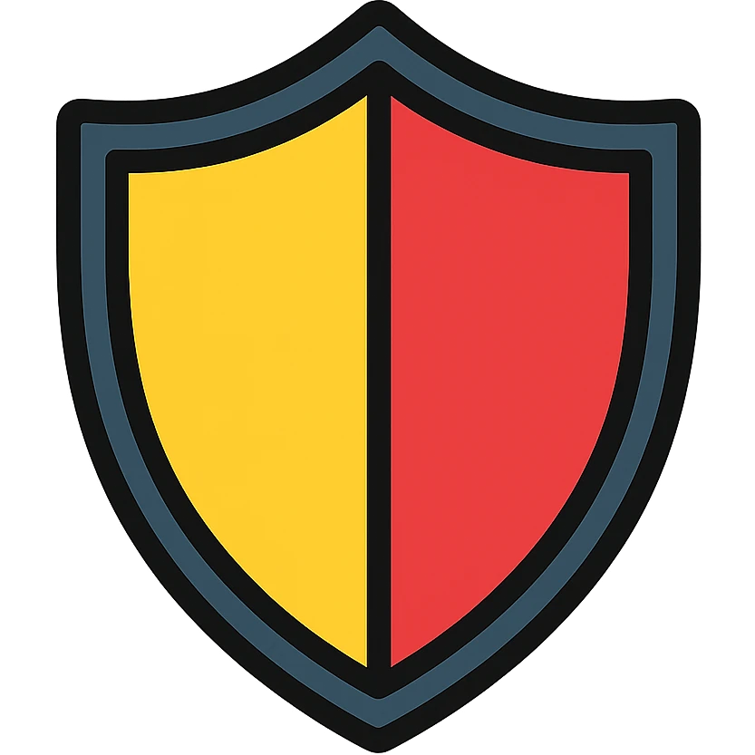 shield icon, simple and bold, modern icon style emoji