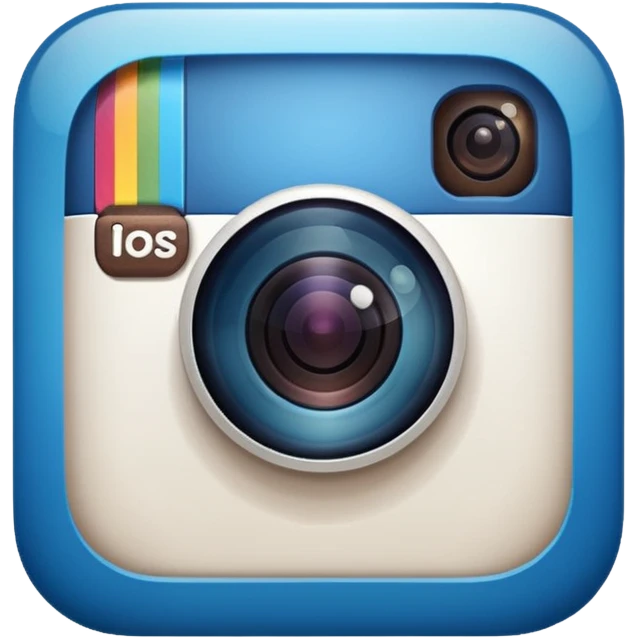Instagram logo emoji