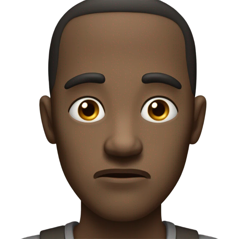 Scared emoji