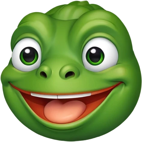 Happy pepe emoji