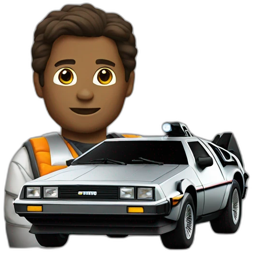 Delorian emoji