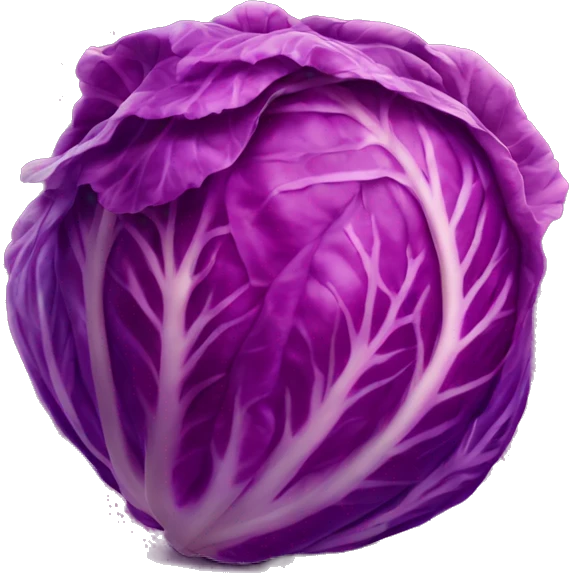 Red cabbage emoji