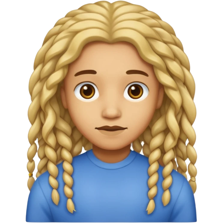 light skin with locks emoji