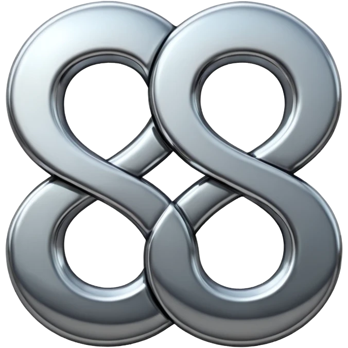 Infinite sign emoji