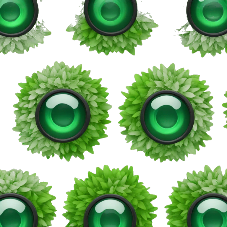 greenery and lens emoji