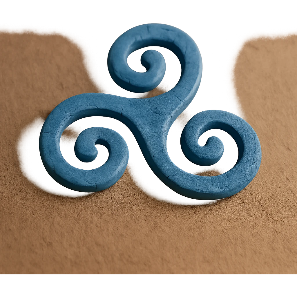 Celtic Triskele Spiral emoji