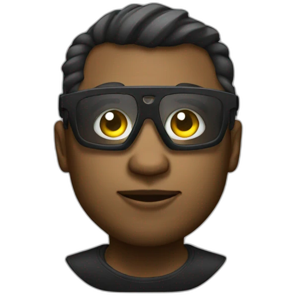 techno music producer rave emoji