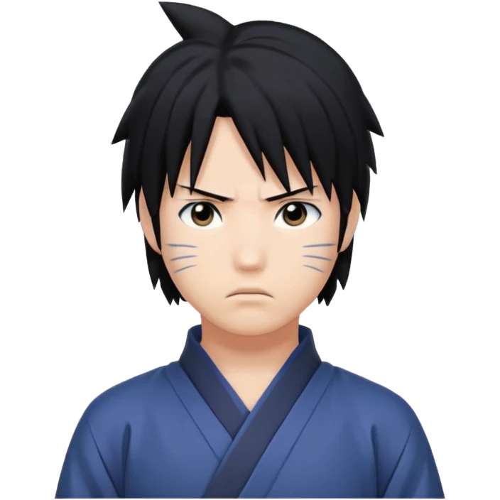Sasuke on pose emoji