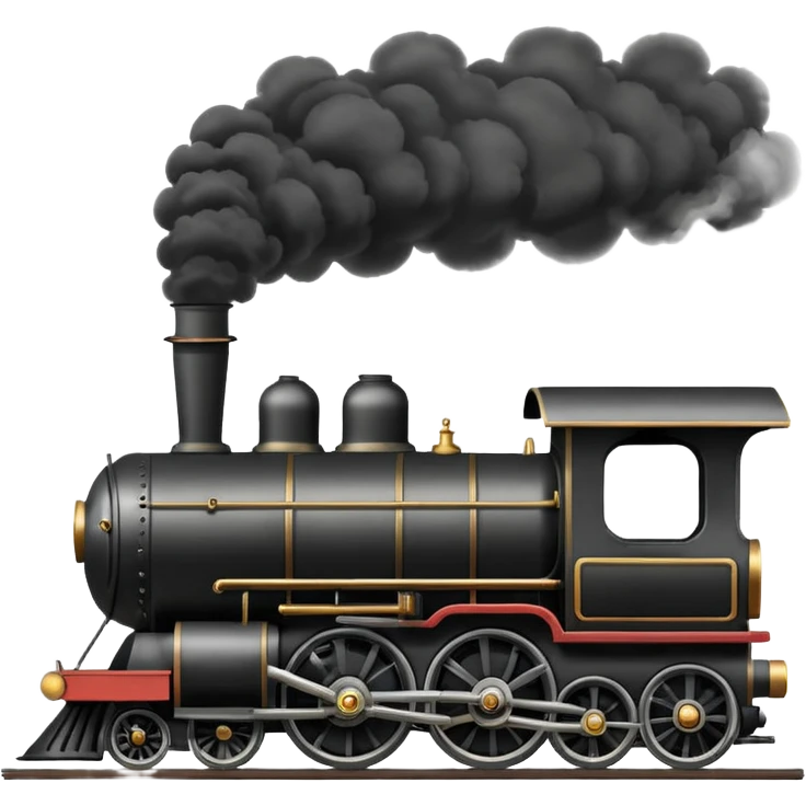 steam train emoji