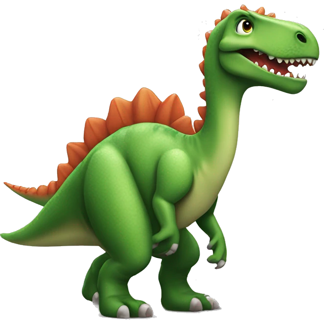 Dinosaurier mit Herz emoji