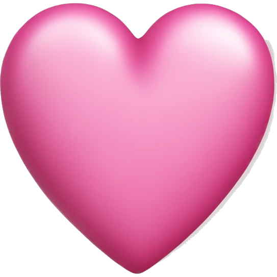 Pink Christmas heart emoji
