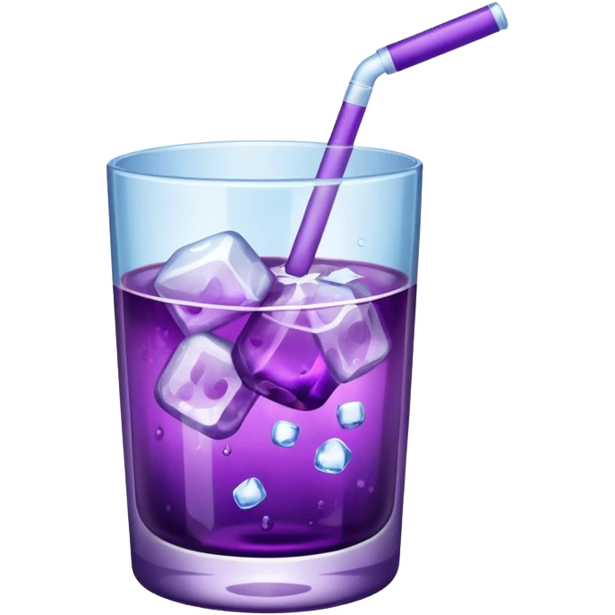 Transfusion (purple) alcohol drink emoji