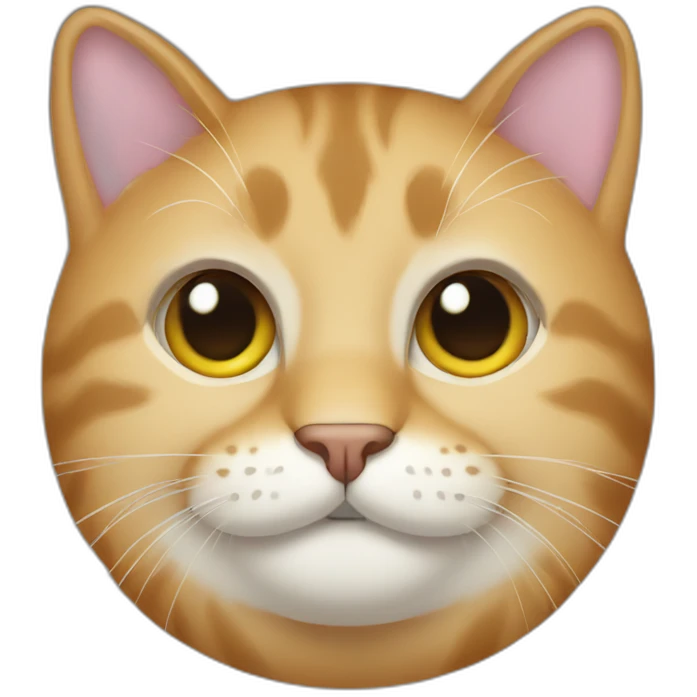 Cat with a mustache emoji